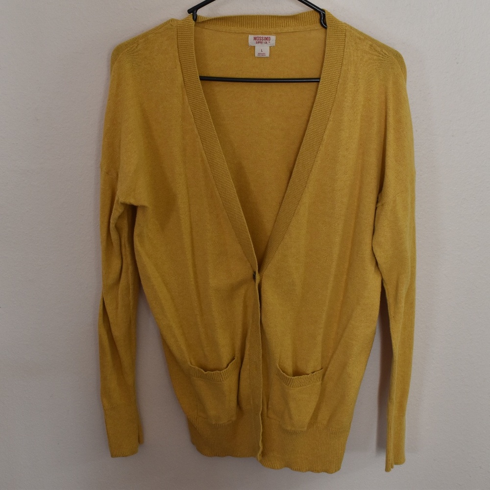 Mustard Yellow Cardigan